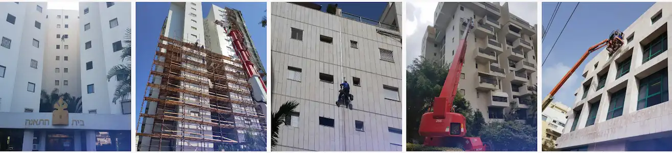 שיקום מבנים חיצוני ושיפוץ בניינים מקצועי - טרמוטק טכנולוגיות איטום ושיקום